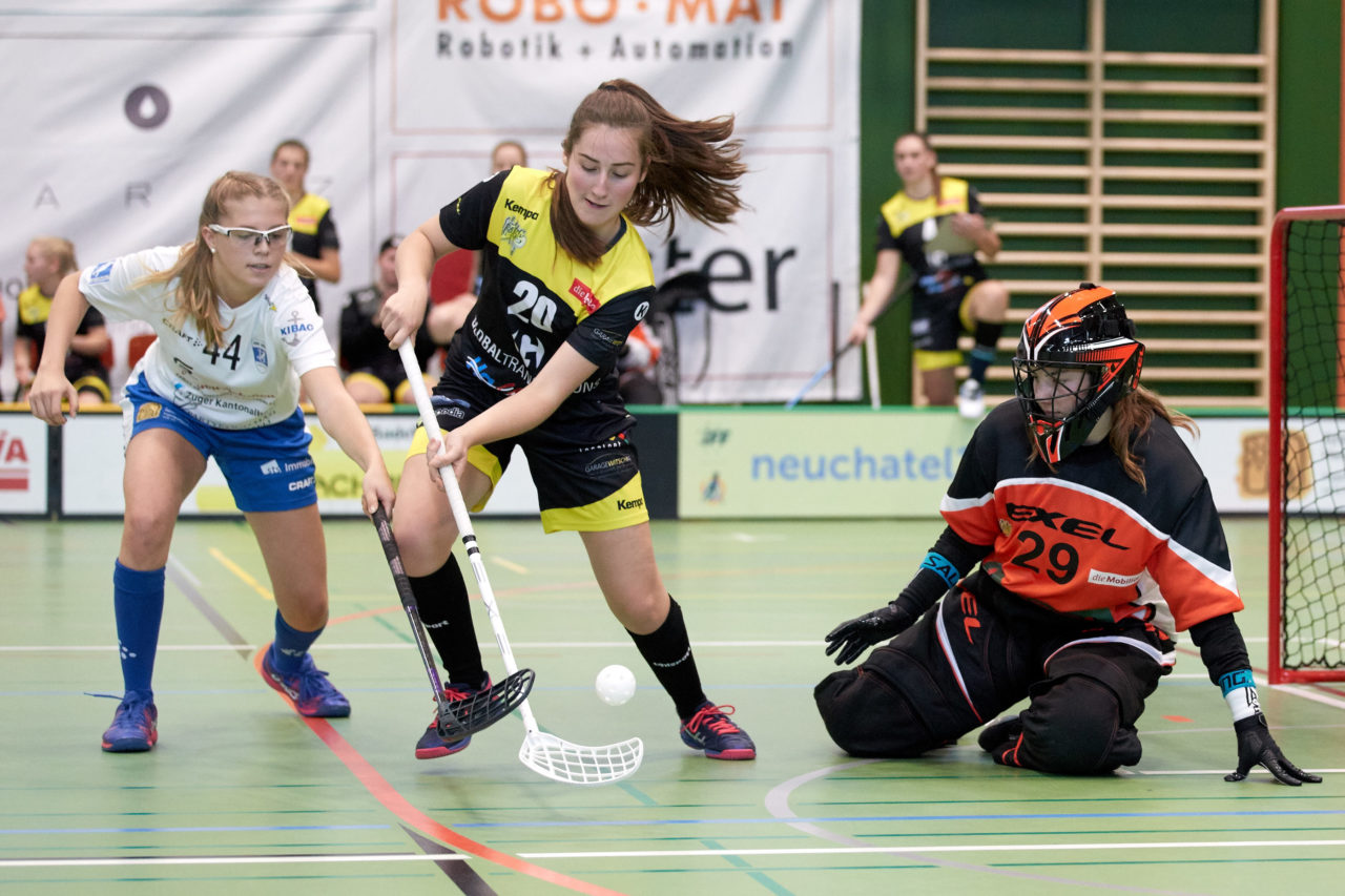 Zug United Juniorinnen U21A 
Zug United - Wizards Bern Burgdorf  
Resultat 2 : 7 am 28. September 2019 in der Sporthalle der Kantonsschule Zug 
Bild: Michael Peter