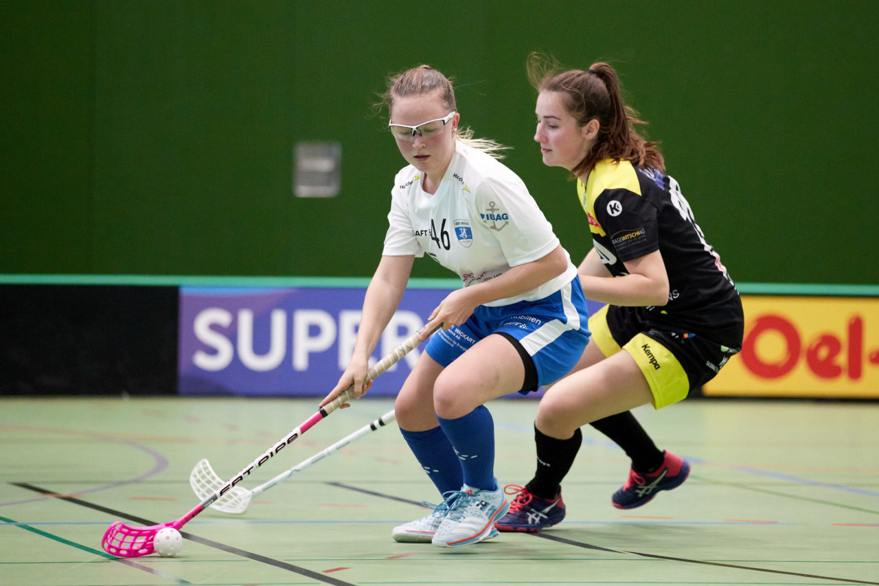 Zug United Juniorinnen U21A 
Zug United - Wizards Bern Burgdorf  
Resultat 2 : 7 am 28. September 2019 in der Sporthalle der Kantonsschule Zug 
Bild: Michael Peter