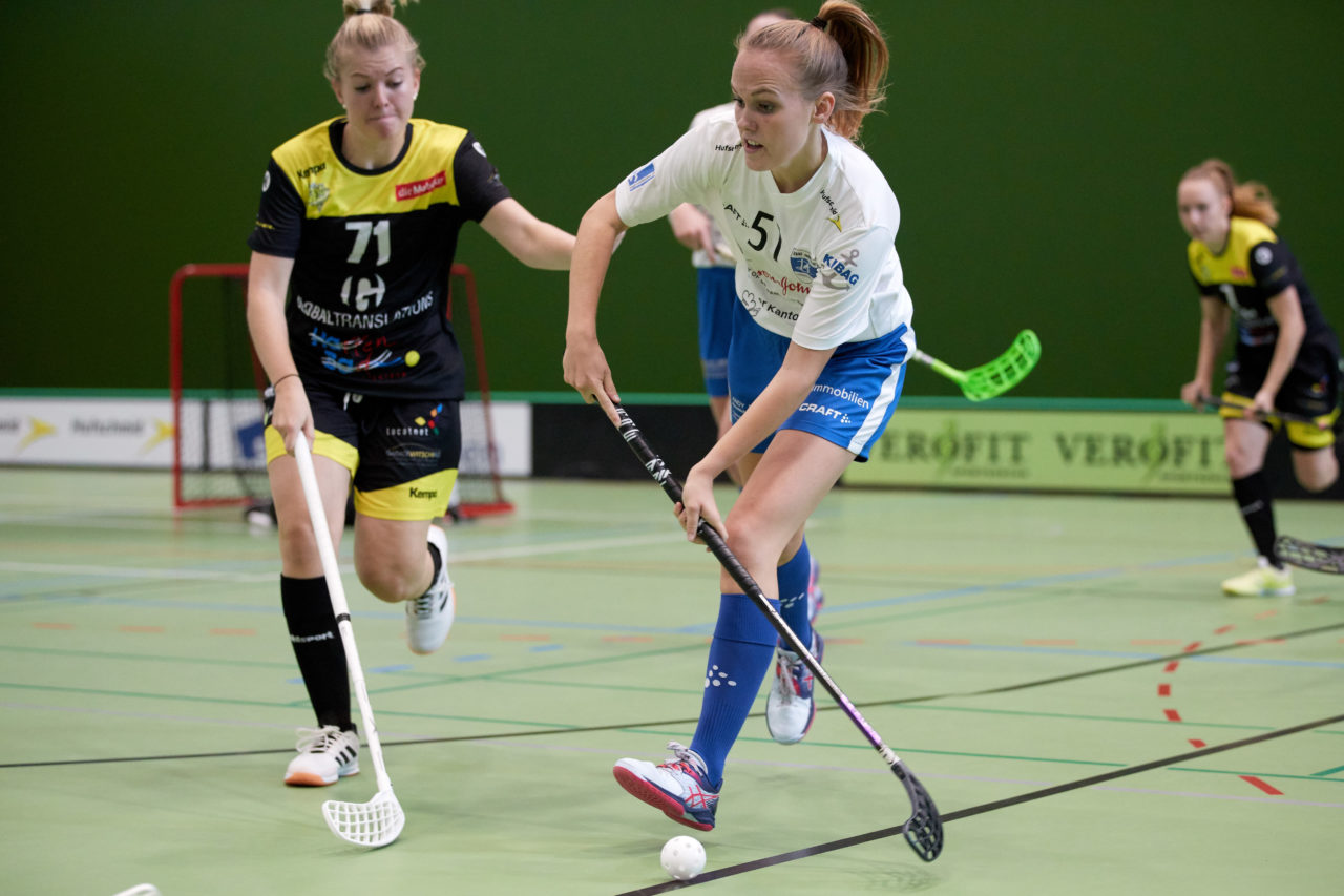 Zug United Juniorinnen U21A 
Zug United - Wizards Bern Burgdorf  
Resultat 2 : 7 am 28. September 2019 in der Sporthalle der Kantonsschule Zug 
Bild: Michael Peter