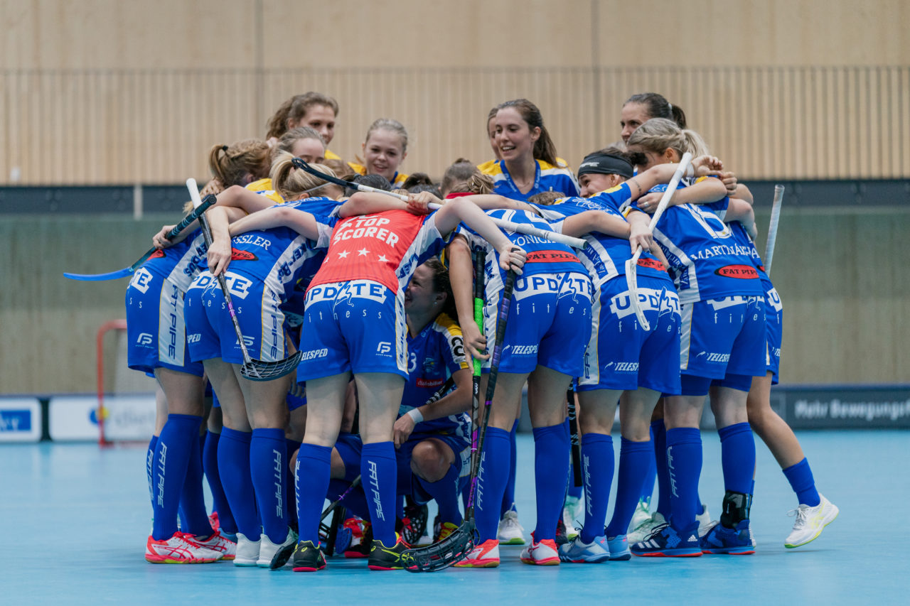 heja Stighag (Kloten), 21.09.2019, Unihockey Damen NLA 2. Runde, Kloten-Dietlikon Jets - Unihockey Berner Oberland, Torjubel Jets

(Claudio Schwarz, unihockey-fotos.ch)