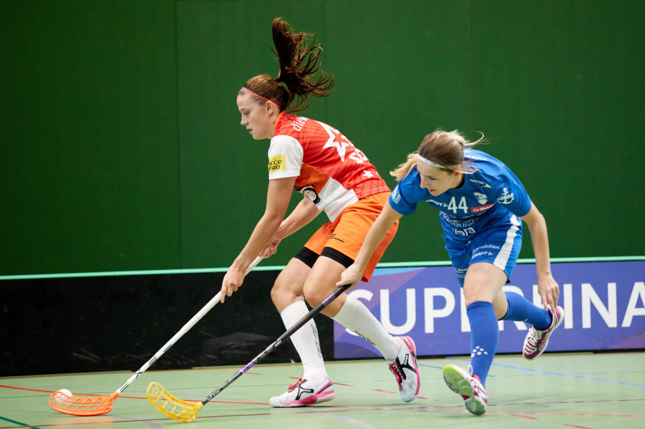 Zug United - Sportiva Unihockey Mendrisiotto Resultat 5 : 3 
am 5. Oktober 2019 in der Sporthalle der Kantonsschule in Zug 
Bild: Michael Peter