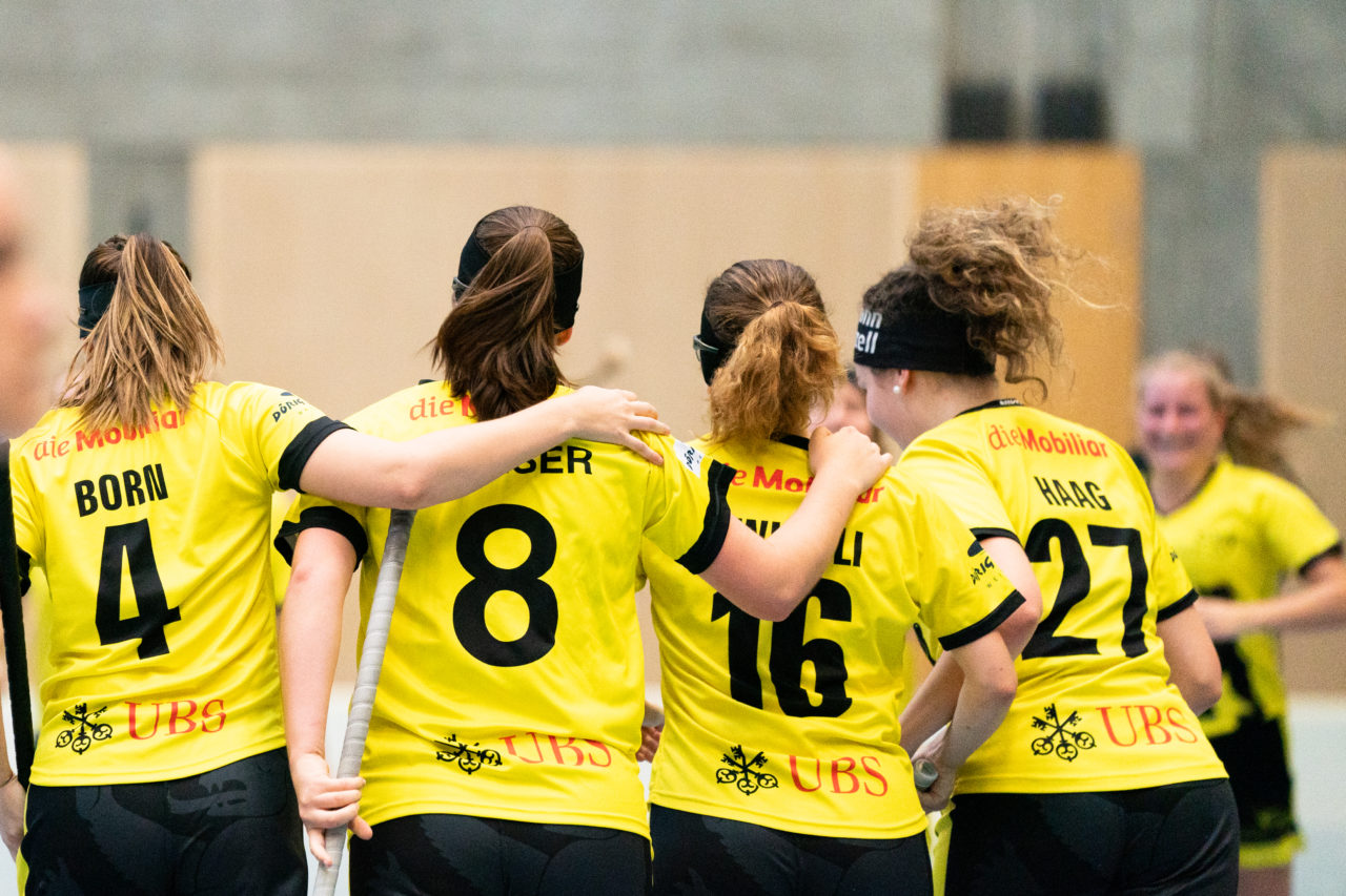 Sporthalle Wühre (Appenzell), 27.10.2019, Unihockey Damen Cup 1/8-Final, Unihockey Appenzell - Kloten-Dietlikon Jets, Torjubel Appenzell

(Claudio Schwarz, unihockey-fotos.ch)