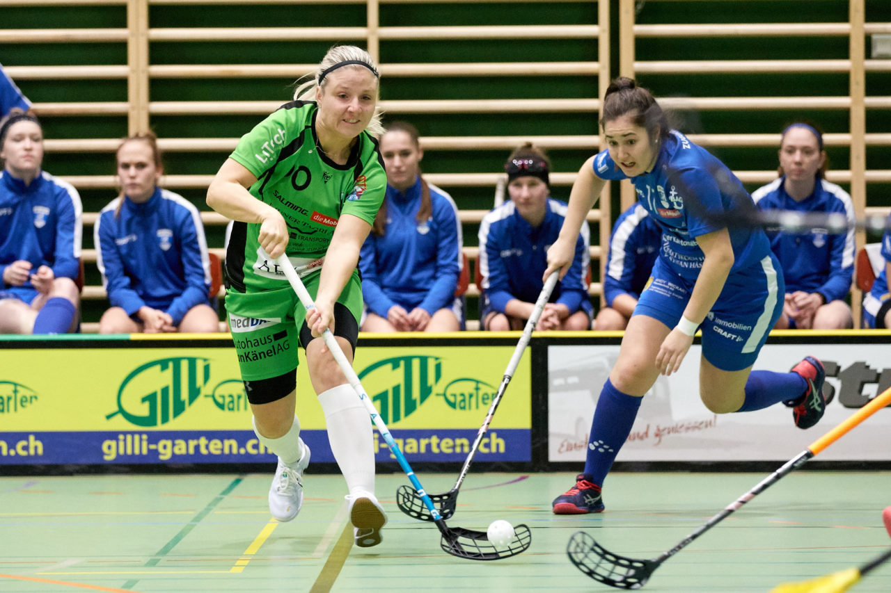 Zug United - Unihockey Berner Oberland Resultat 4 : 5 
am 16. November 2019 in der Sporthalle der Kantonsschule in Zug 
Bild: Michael Peter