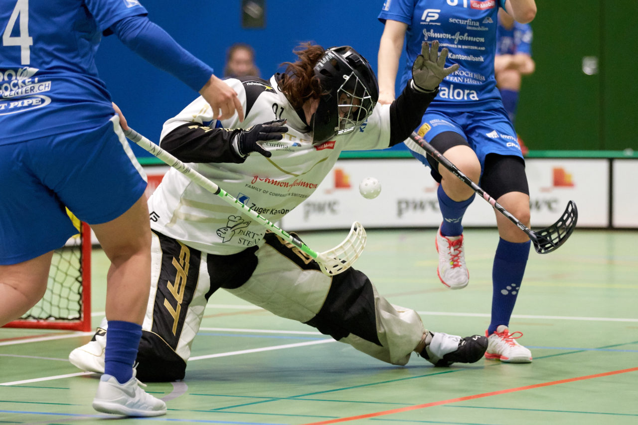 Zug United - Unihockey Berner Oberland Resultat 4 : 5 
am 16. November 2019 in der Sporthalle der Kantonsschule in Zug 
Bild: Michael Peter