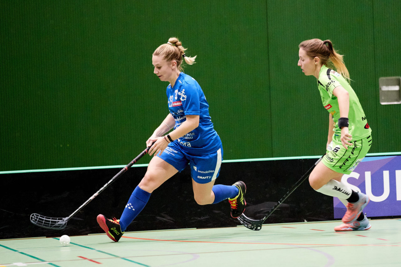 Zug United - UHV Skorpion Emmental Resultat 6 : 4 
am 3. November 2019 in der Sporthalle der Kantonsschule in Zug 
Bild: Michael Peter