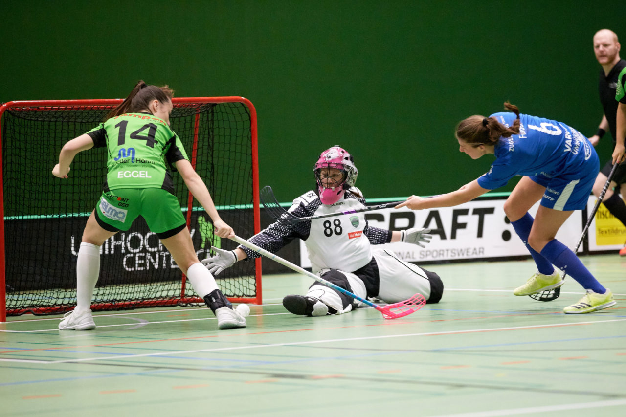 Zug United - Unihockey Berner Oberland Resultat 4 : 5 
am 16. November 2019 in der Sporthalle der Kantonsschule in Zug 
Bild: Michael Peter