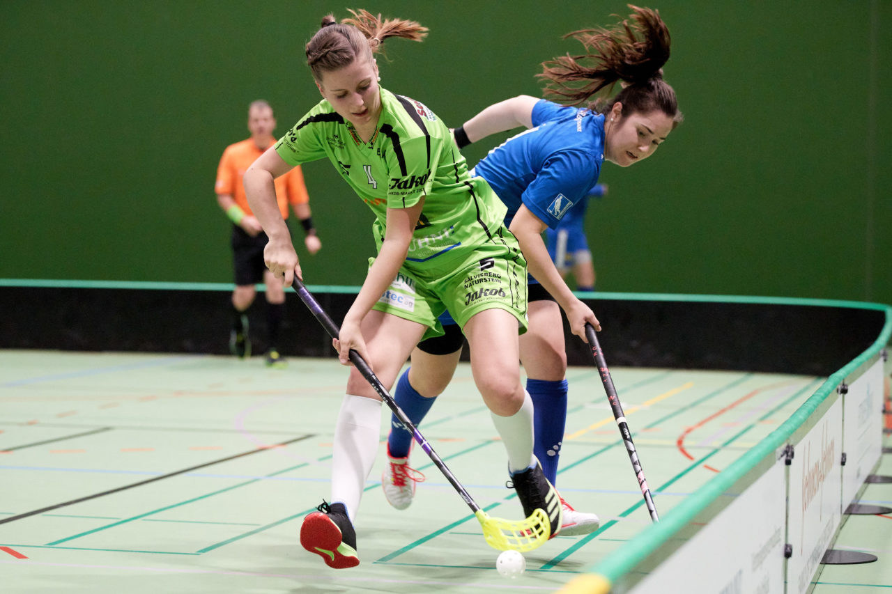 Zug United - UHV Skorpion Emmental Resultat 6 : 4 
am 3. November 2019 in der Sporthalle der Kantonsschule in Zug 
Bild: Michael Peter