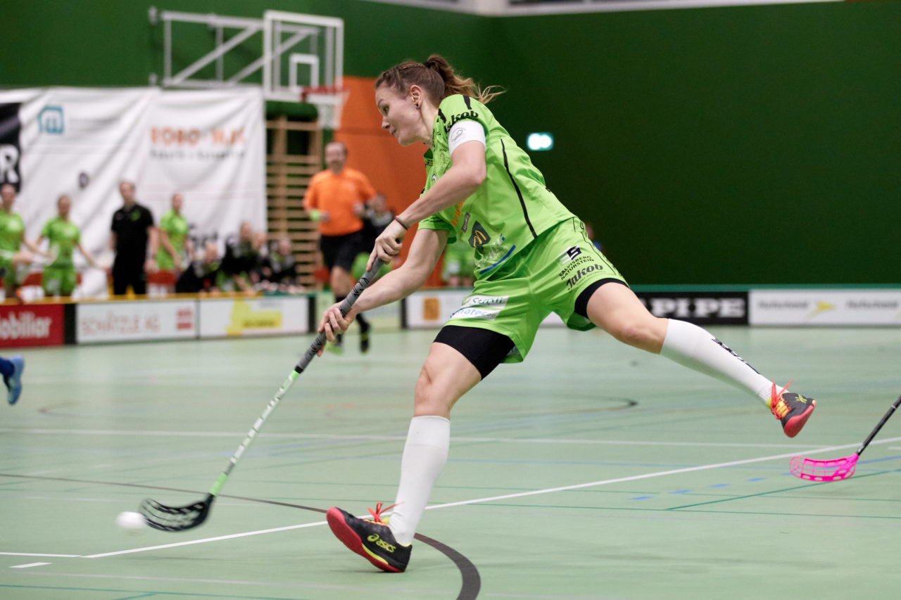 Zug United - UHV Skorpion Emmental Resultat 6 : 4 
am 3. November 2019 in der Sporthalle der Kantonsschule in Zug 
Bild: Michael Peter