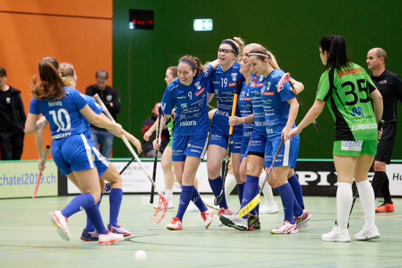 Zug United - Unihockey Berner Oberland Resultat 4 : 5 
am 16. November 2019 in der Sporthalle der Kantonsschule in Zug 
Bild: Michael Peter