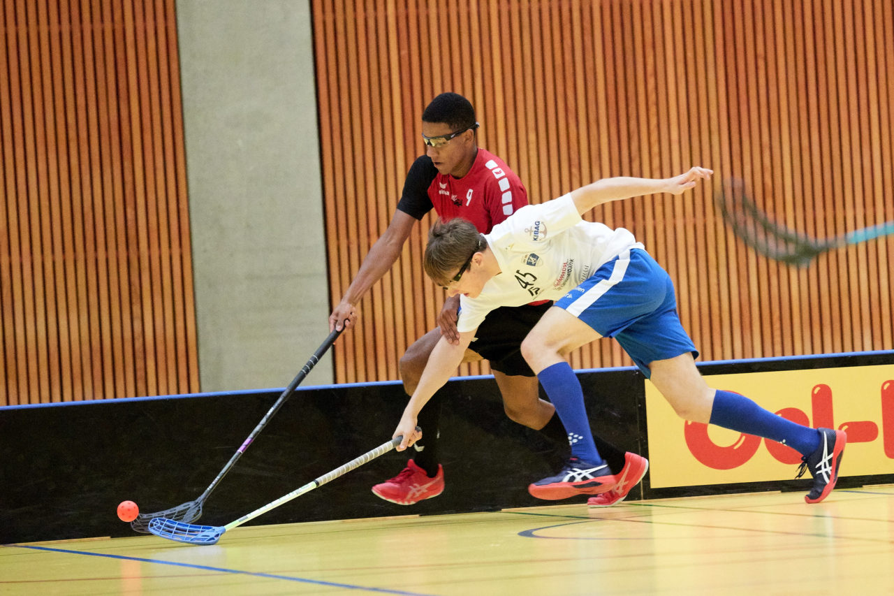 Junioren U18A
Zug United - UHC Alligator Malans 
Resultat 7 : 6 am 17. November 2019 in der Sporthalle Zug 
Bild: Michael Peter