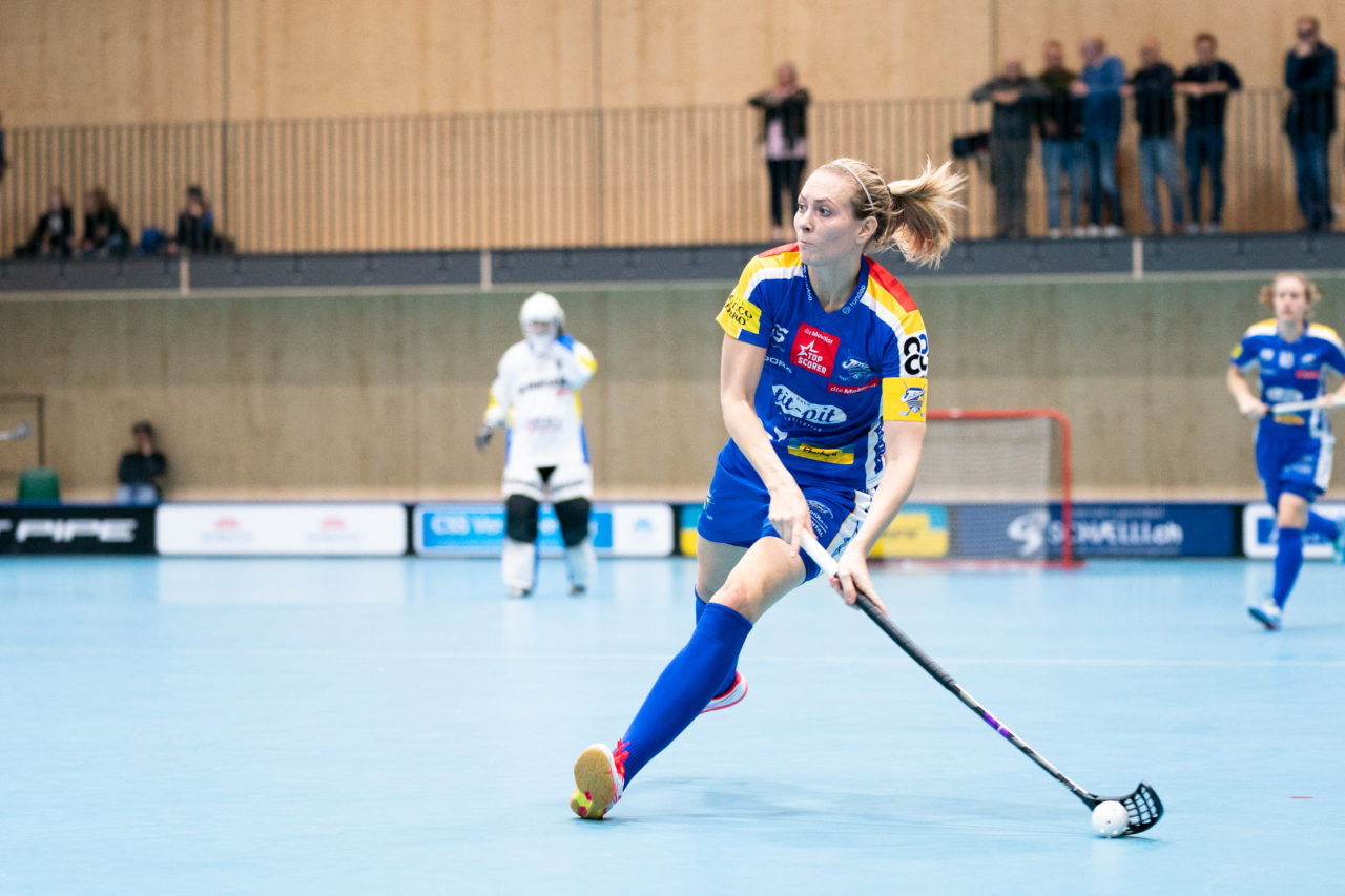 Sporthalle Stighag (Kloten), 16.11.2019, Damen NLA Runde 9, Kloten-Dietlikon Jets - Skorpion Emmental Zollbrück, 

(Claudio Schwarz, unihockey-fotos.ch)