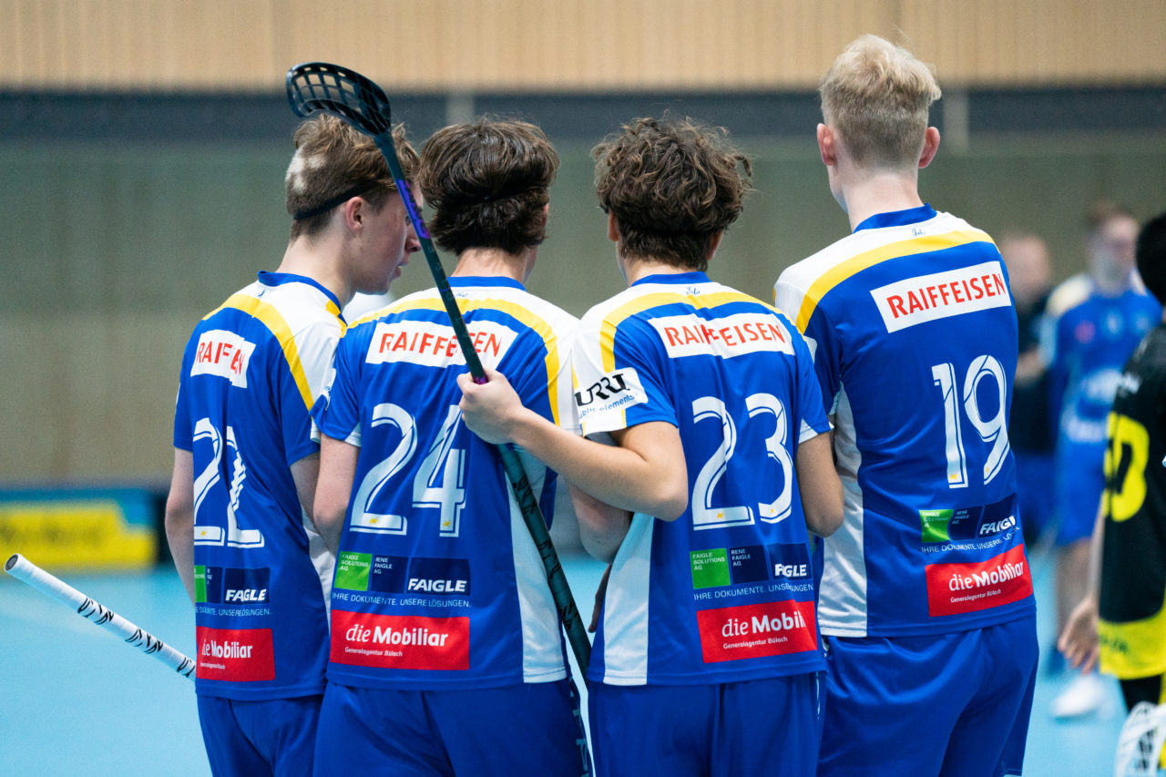 Sporthalle Stighag (Kloten), 16.11.2019, Junioren U21 B Runde 8, Kloten-Dietlikon Jets - Unihockey Luzern, Torjubel Jets

(Claudio Schwarz, unihockey-fotos.ch)