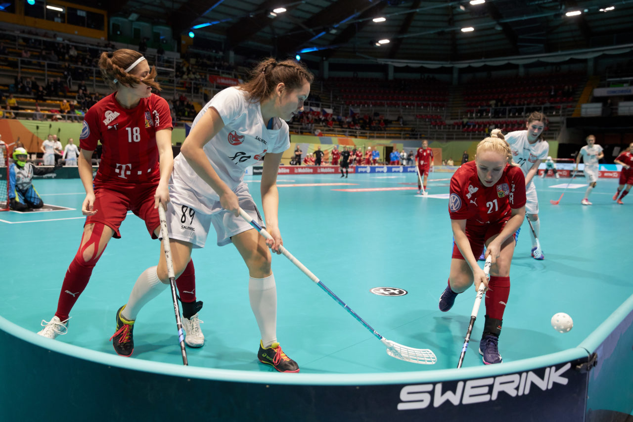 Women’s World Floorball Championships 2019 
7th - 15th December 2019, Neuchâtel, Switzerland 
Event page: http://www.neuchatel2019.ch 
Photos: Michael Peter/IFF