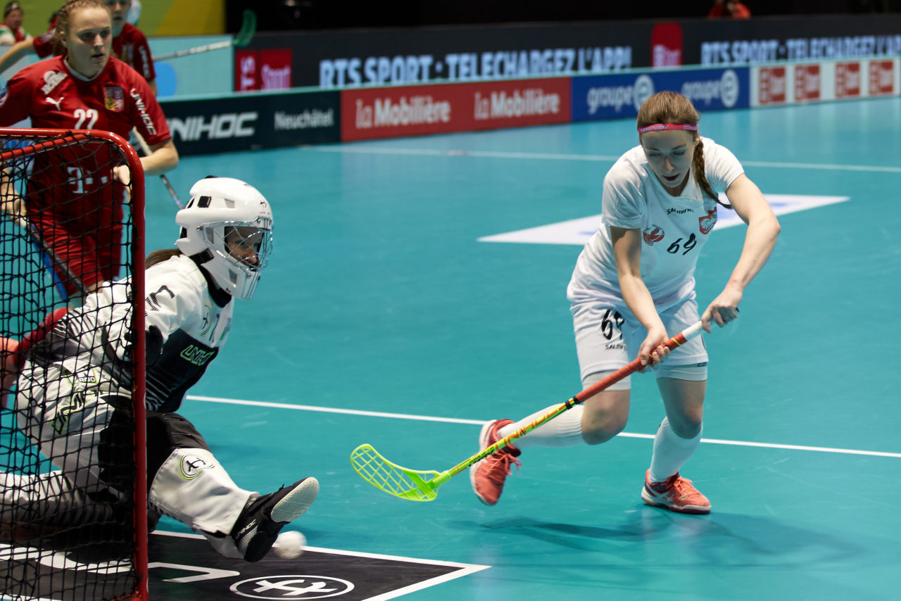 Women’s World Floorball Championships 2019 
7th - 15th December 2019, Neuchâtel, Switzerland 
Event page: http://www.neuchatel2019.ch 
Photos: Michael Peter/IFF