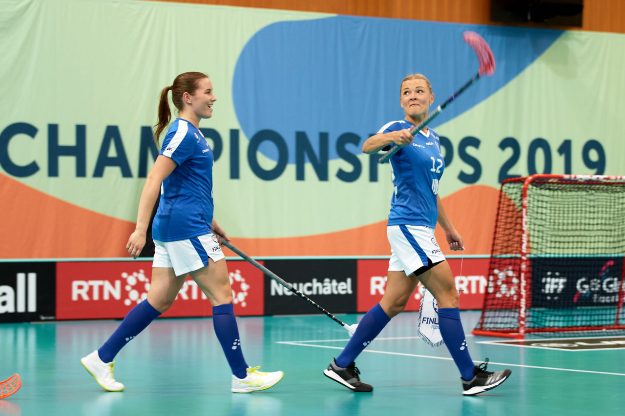 Women’s World Floorball Championships 2019 
7th - 15th December 2019, Neuchâtel, Switzerland 
Event page: http://www.neuchatel2019.ch 
Photos: Michael Peter/IFF