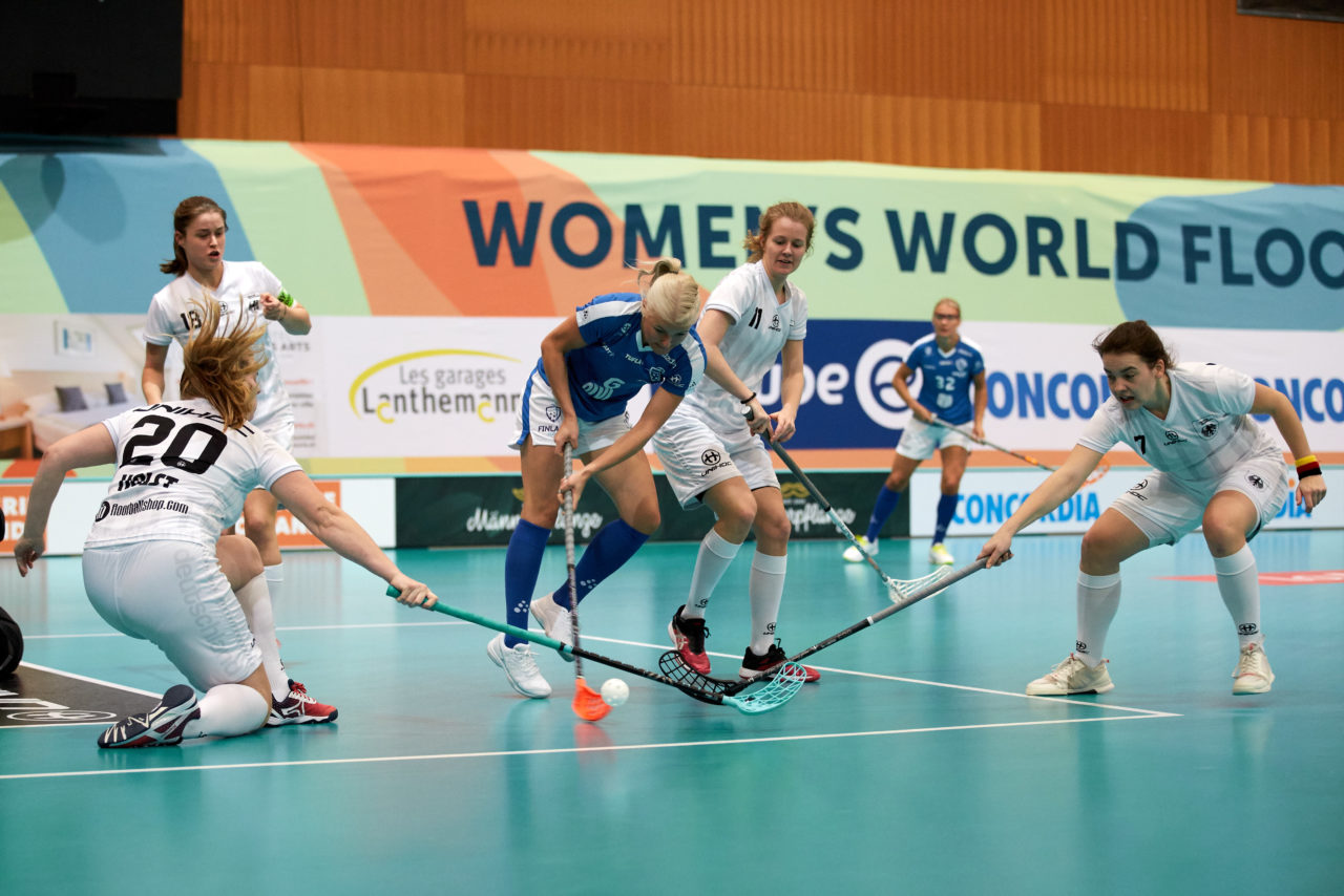 Women’s World Floorball Championships 2019 
7th - 15th December 2019, Neuchâtel, Switzerland 
Event page: http://www.neuchatel2019.ch 
Photos: Michael Peter/IFF