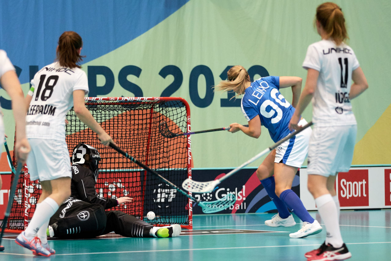 Women’s World Floorball Championships 2019 
7th - 15th December 2019, Neuchâtel, Switzerland 
Event page: http://www.neuchatel2019.ch 
Photos: Michael Peter/IFF