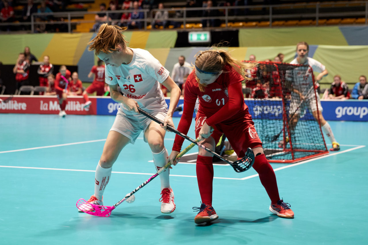Women’s World Floorball Championships 2019 
7th - 15th December 2019, Neuchâtel, Switzerland 
Event page: http://www.neuchatel2019.ch 
Photos: Michael Peter/IFF