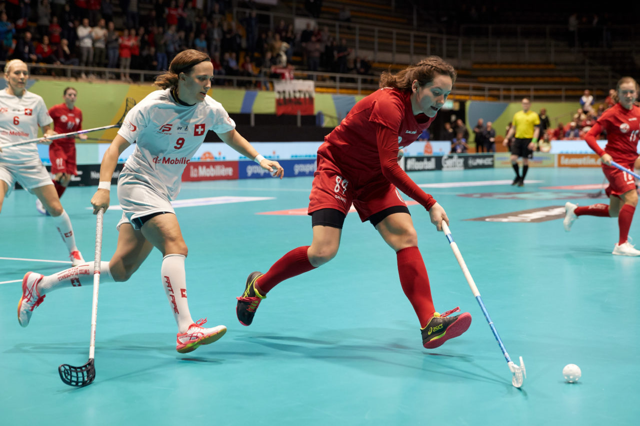 Women’s World Floorball Championships 2019 
7th - 15th December 2019, Neuchâtel, Switzerland 
Event page: http://www.neuchatel2019.ch 
Photos: Michael Peter/IFF