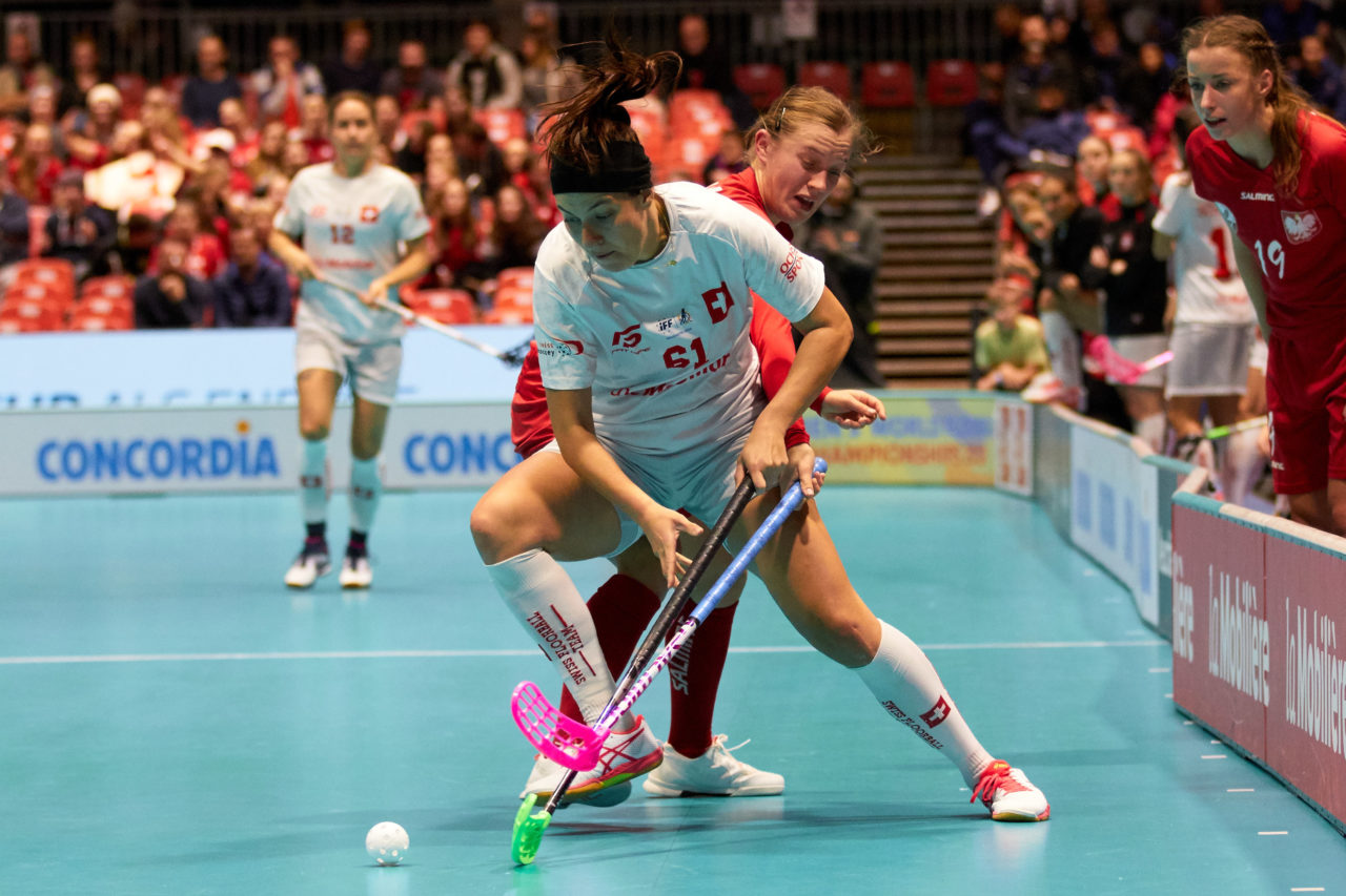 Women’s World Floorball Championships 2019 
7th - 15th December 2019, Neuchâtel, Switzerland 
Event page: http://www.neuchatel2019.ch 
Photos: Michael Peter/IFF
