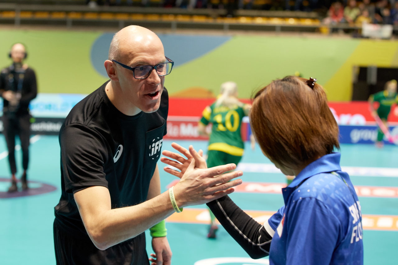 Women’s World Floorball Championships 2019 
7th - 15th December 2019, Neuchâtel, Switzerland 
Event page: http://www.neuchatel2019.ch 
Photos: Michael Peter/IFF