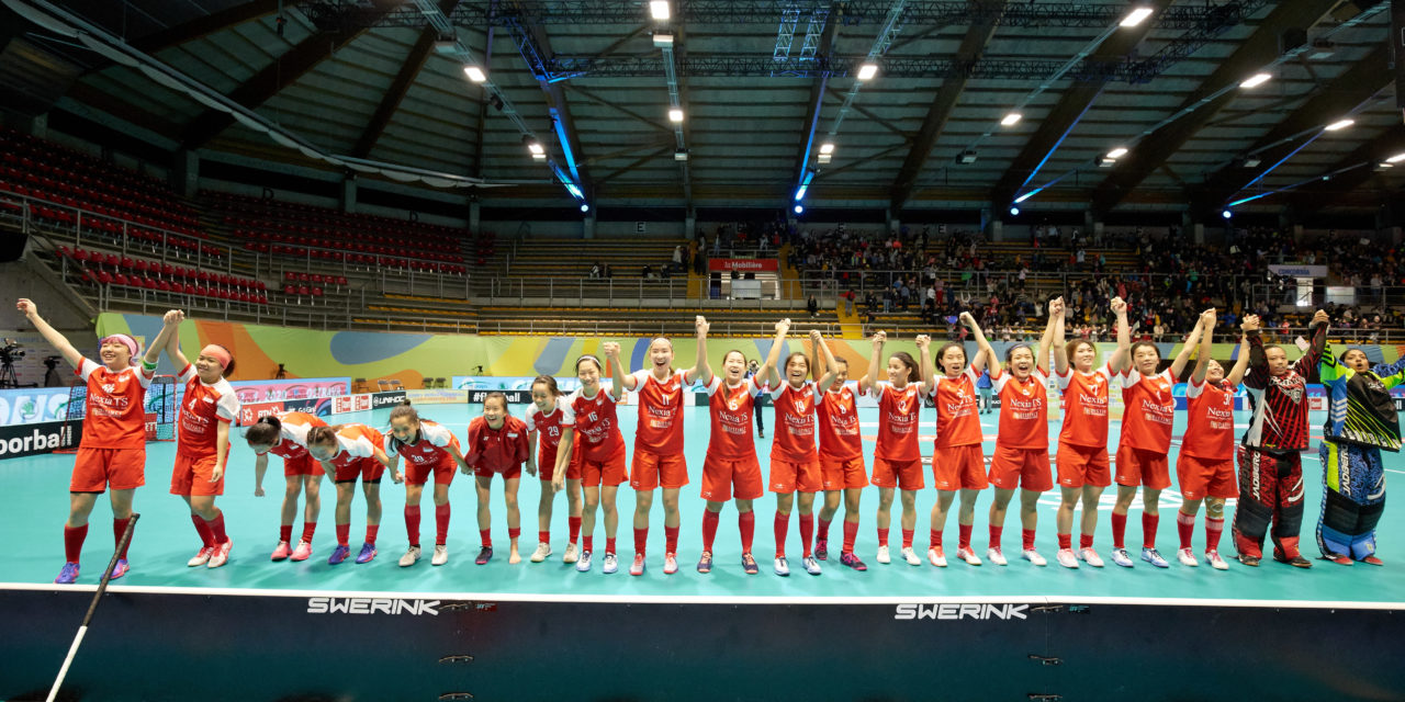 Women’s World Floorball Championships 2019 
7th - 15th December 2019, Neuchâtel, Switzerland 
Event page: http://www.neuchatel2019.ch 
Photos: Michael Peter/IFF
