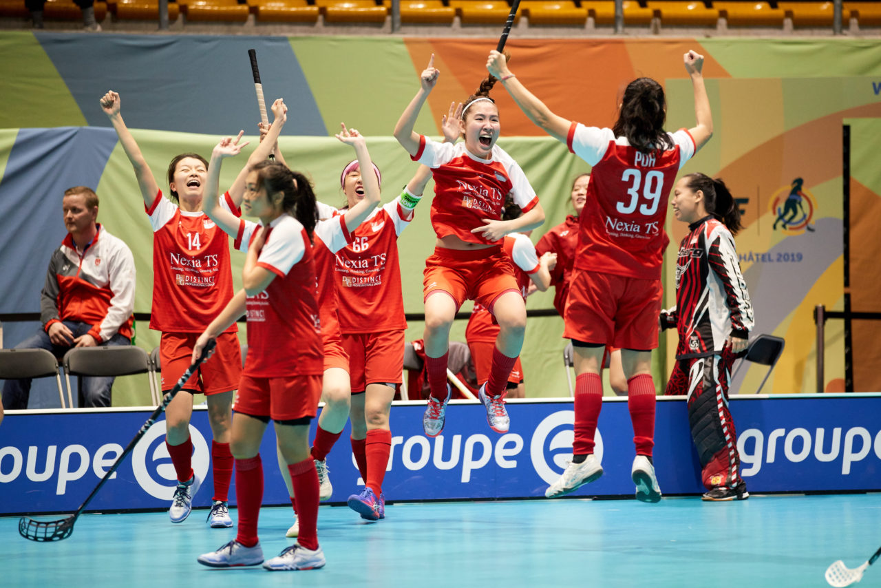 Women’s World Floorball Championships 2019 
7th - 15th December 2019, Neuchâtel, Switzerland 
Event page: http://www.neuchatel2019.ch 
Photos: Michael Peter/IFF
