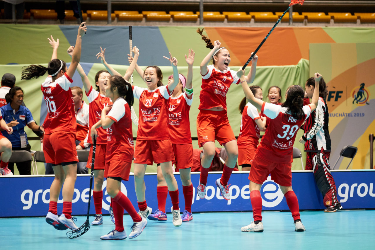 Women’s World Floorball Championships 2019 
7th - 15th December 2019, Neuchâtel, Switzerland 
Event page: http://www.neuchatel2019.ch 
Photos: Michael Peter/IFF