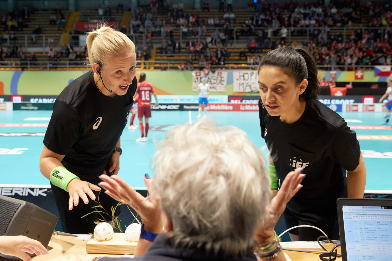 Women’s World Floorball Championships 2019 
7th - 15th December 2019, Neuchâtel, Switzerland 
Event page: http://www.neuchatel2019.ch 
Photos: Michael Peter/IFF