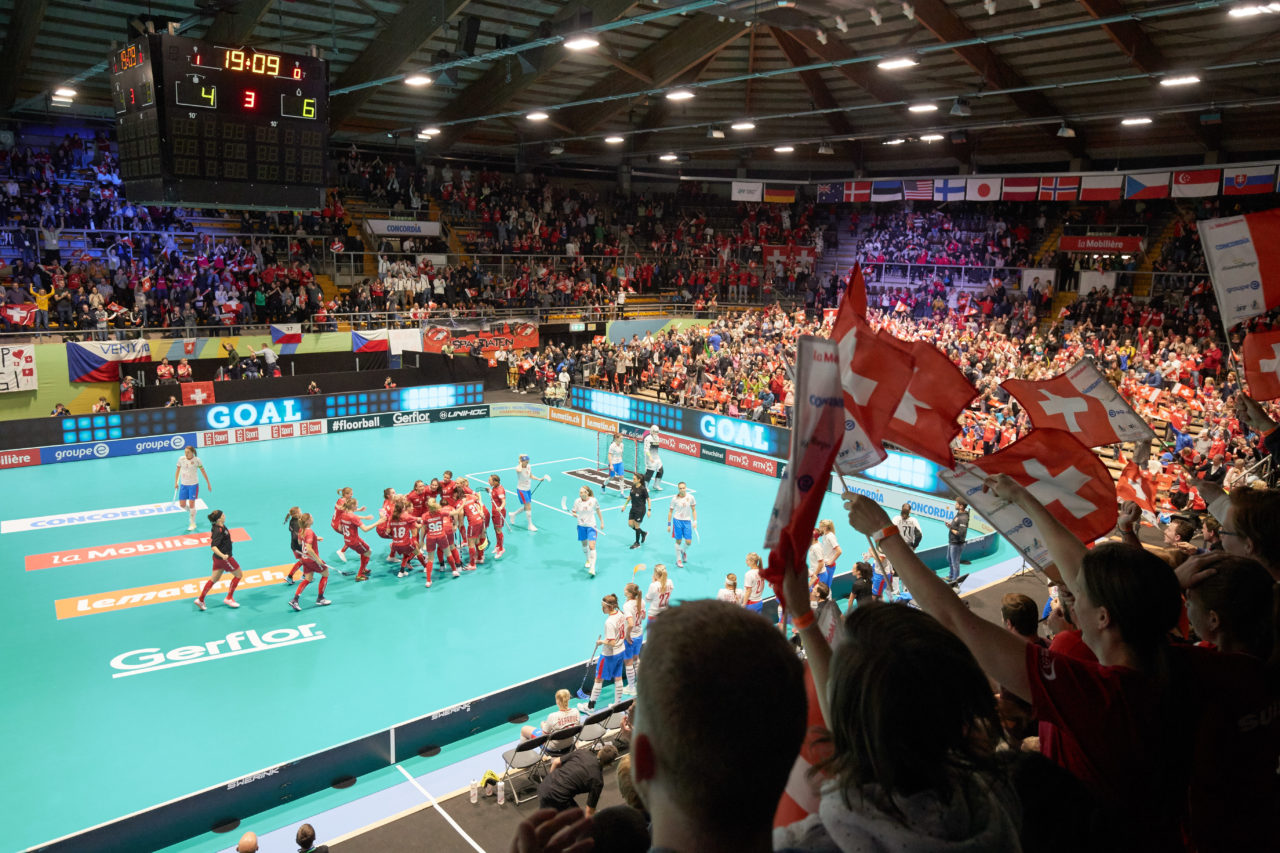 Women’s World Floorball Championships 2019 
7th - 15th December 2019, Neuchâtel, Switzerland 
Event page: http://www.neuchatel2019.ch 
Photos: Michael Peter/IFF