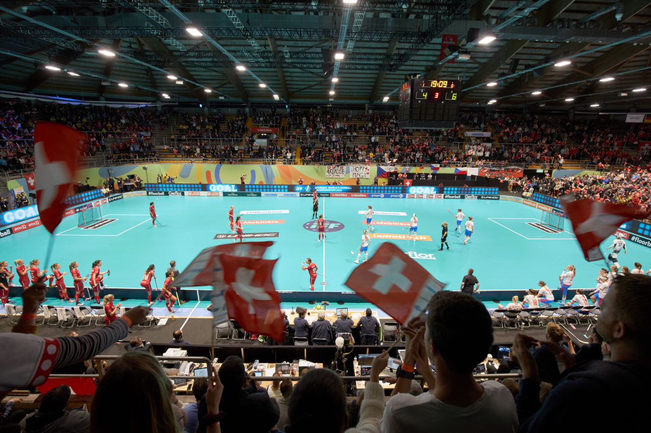 Women’s World Floorball Championships 2019 
7th - 15th December 2019, Neuchâtel, Switzerland 
Event page: http://www.neuchatel2019.ch 
Photos: Michael Peter/IFF