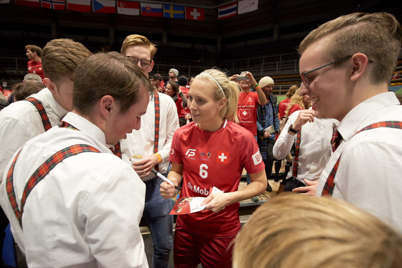Women’s World Floorball Championships 2019 
7th - 15th December 2019, Neuchâtel, Switzerland 
Event page: http://www.neuchatel2019.ch 
Photos: Michael Peter/IFF