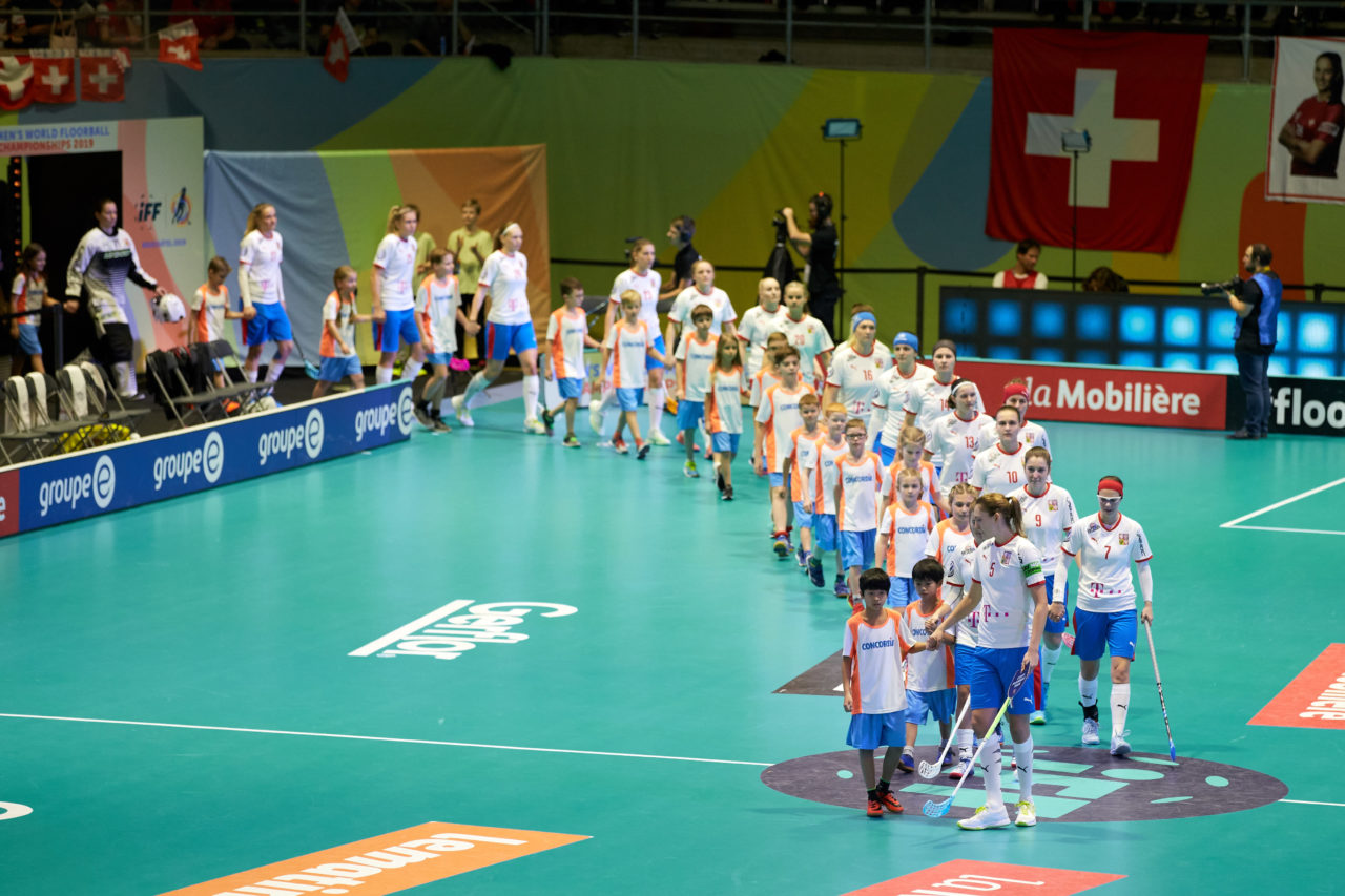 Women’s World Floorball Championships 2019 
7th - 15th December 2019, Neuchâtel, Switzerland 
Event page: http://www.neuchatel2019.ch 
Photos: Michael Peter/IFF