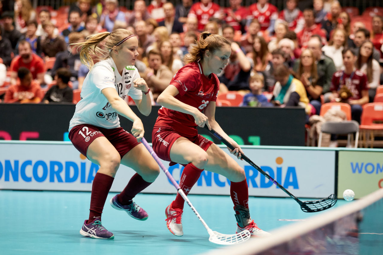 Women’s World Floorball Championships 2019 
7th - 15th December 2019, Neuchâtel, Switzerland 
Event page: http://www.neuchatel2019.ch 
Photos: Michael Peter/IFF
