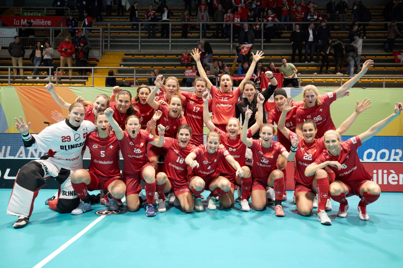 Women’s World Floorball Championships 2019 
7th - 15th December 2019, Neuchâtel, Switzerland 
Event page: http://www.neuchatel2019.ch 
Photos: Michael Peter/IFF