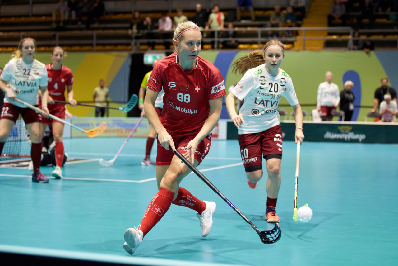Women’s World Floorball Championships 2019 
7th - 15th December 2019, Neuchâtel, Switzerland 
Event page: http://www.neuchatel2019.ch 
Photos: Michael Peter/IFF