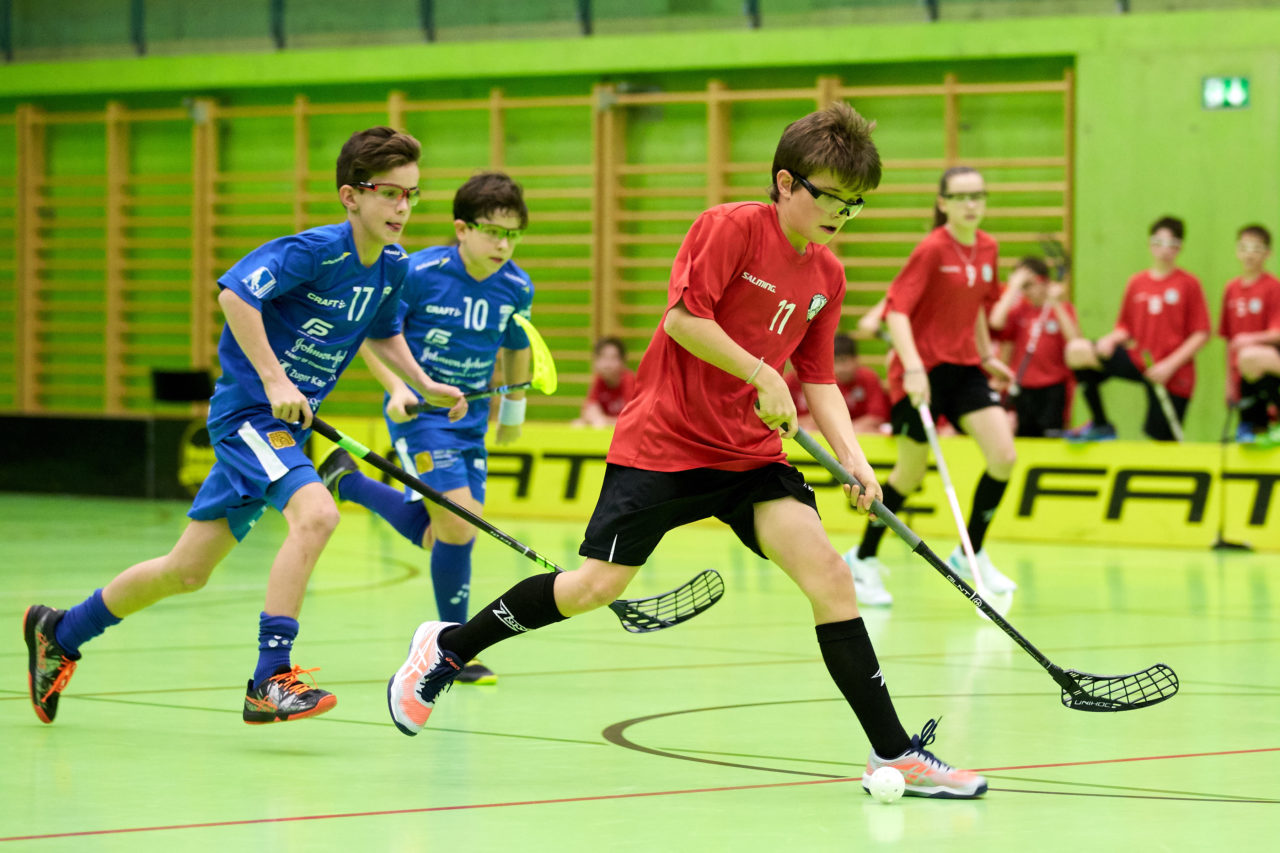 Zug United Junioren U14A 
Basel Regio - Zug United 
Resultat 3 : 5 am 21. Dezember  2019 in der Sporthalle Hardau in Zürich 
Bild: Michael Peter