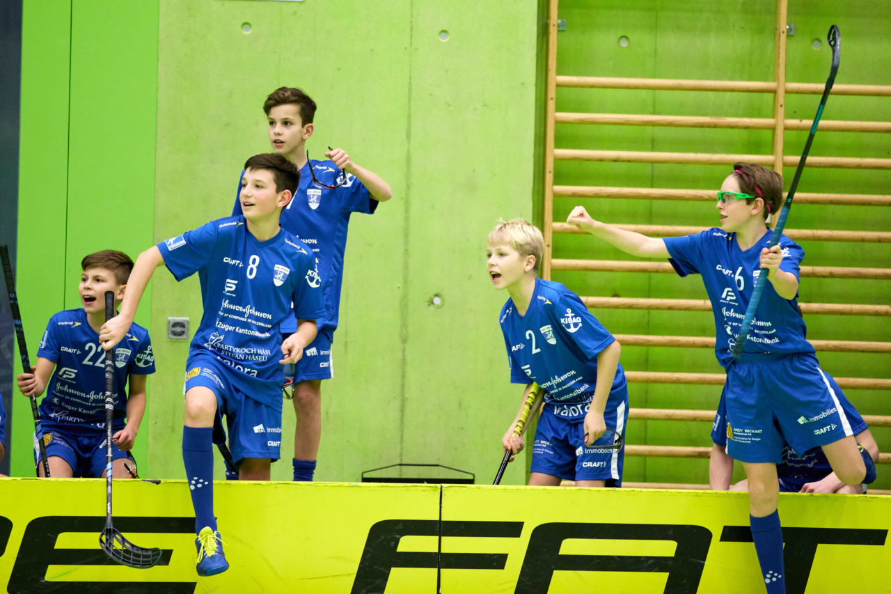 Zug United Junioren U14A 
Basel Regio - Zug United 
Resultat 3 : 5 am 21. Dezember  2019 in der Sporthalle Hardau in Zürich 
Bild: Michael Peter