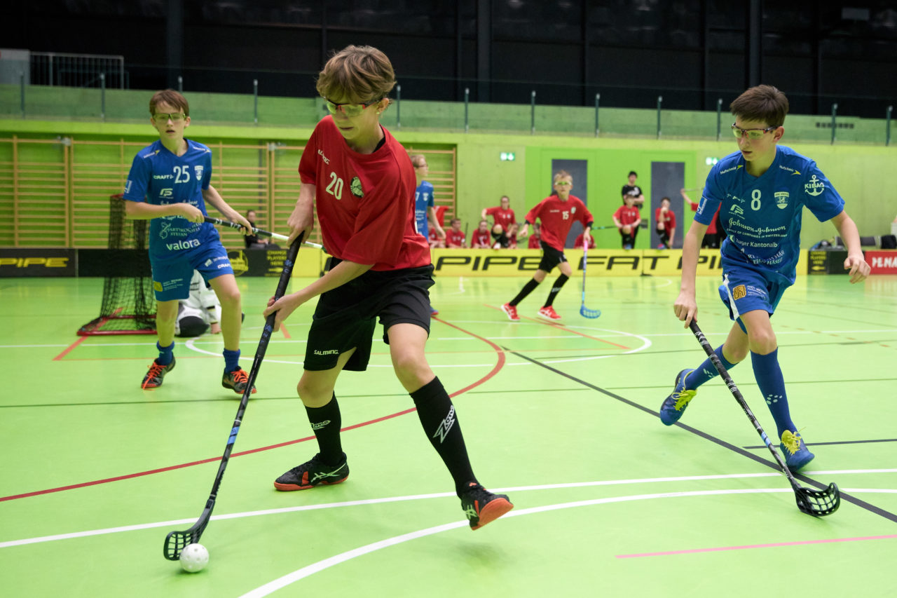 Zug United Junioren U14A 
Basel Regio - Zug United 
Resultat 3 : 5 am 21. Dezember  2019 in der Sporthalle Hardau in Zürich 
Bild: Michael Peter