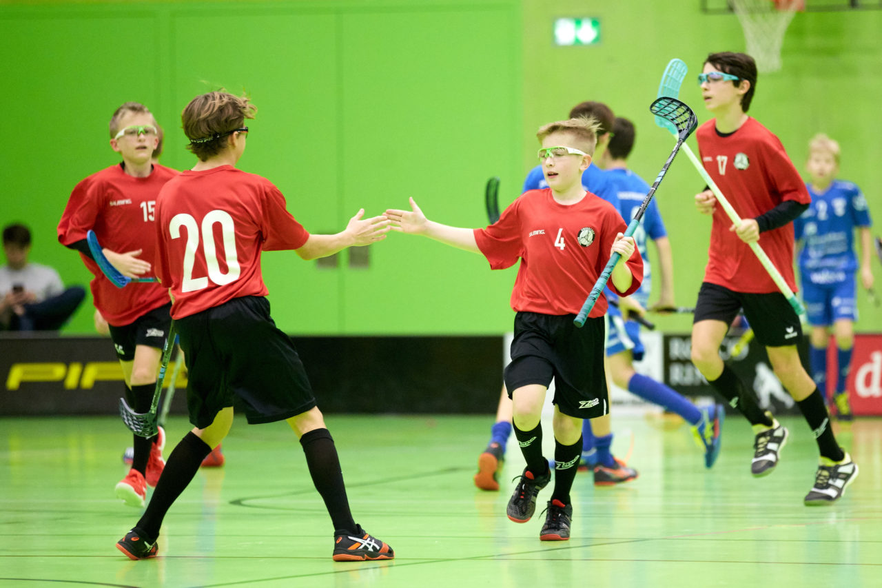 Zug United Junioren U14A 
Basel Regio - Zug United 
Resultat 3 : 5 am 21. Dezember  2019 in der Sporthalle Hardau in Zürich 
Bild: Michael Peter