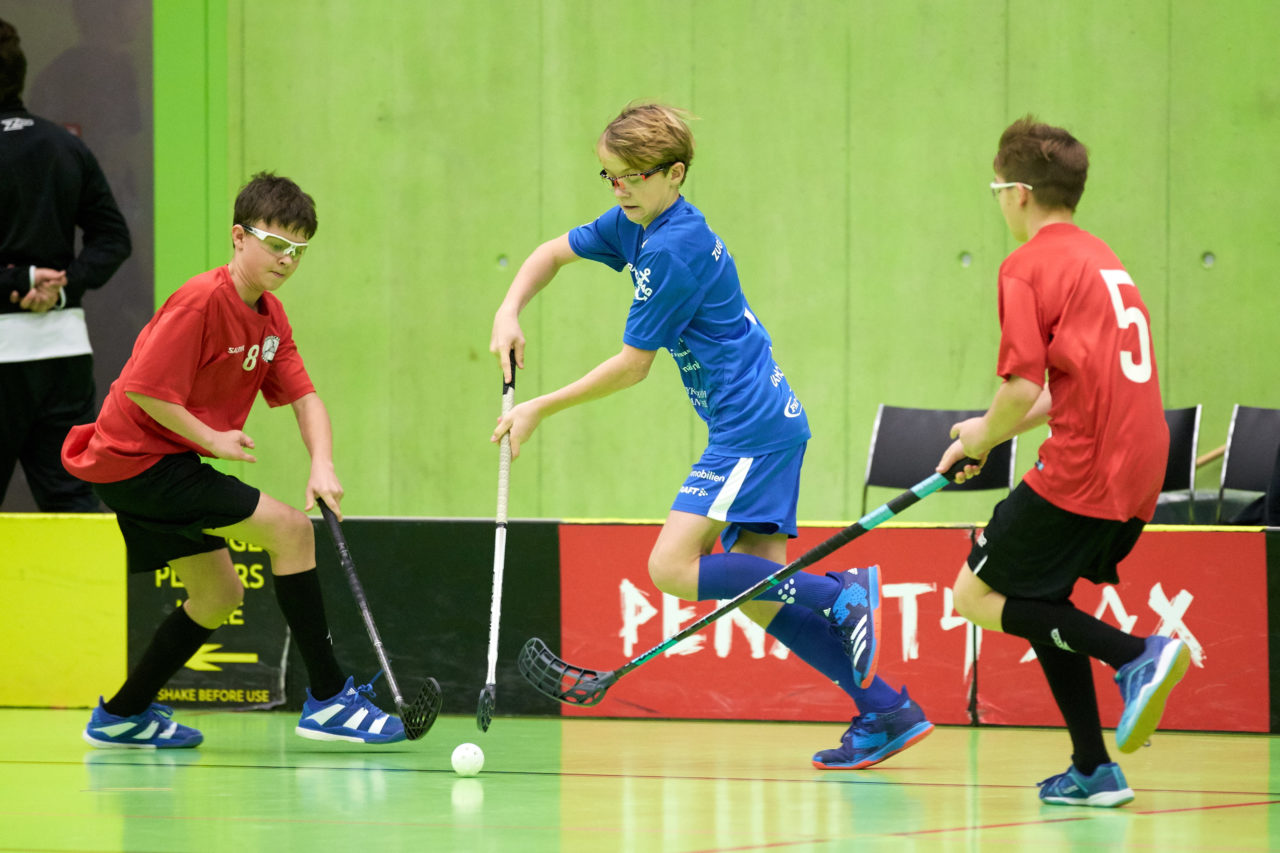 Zug United Junioren U14A 
Basel Regio - Zug United 
Resultat 3 : 5 am 21. Dezember  2019 in der Sporthalle Hardau in Zürich 
Bild: Michael Peter