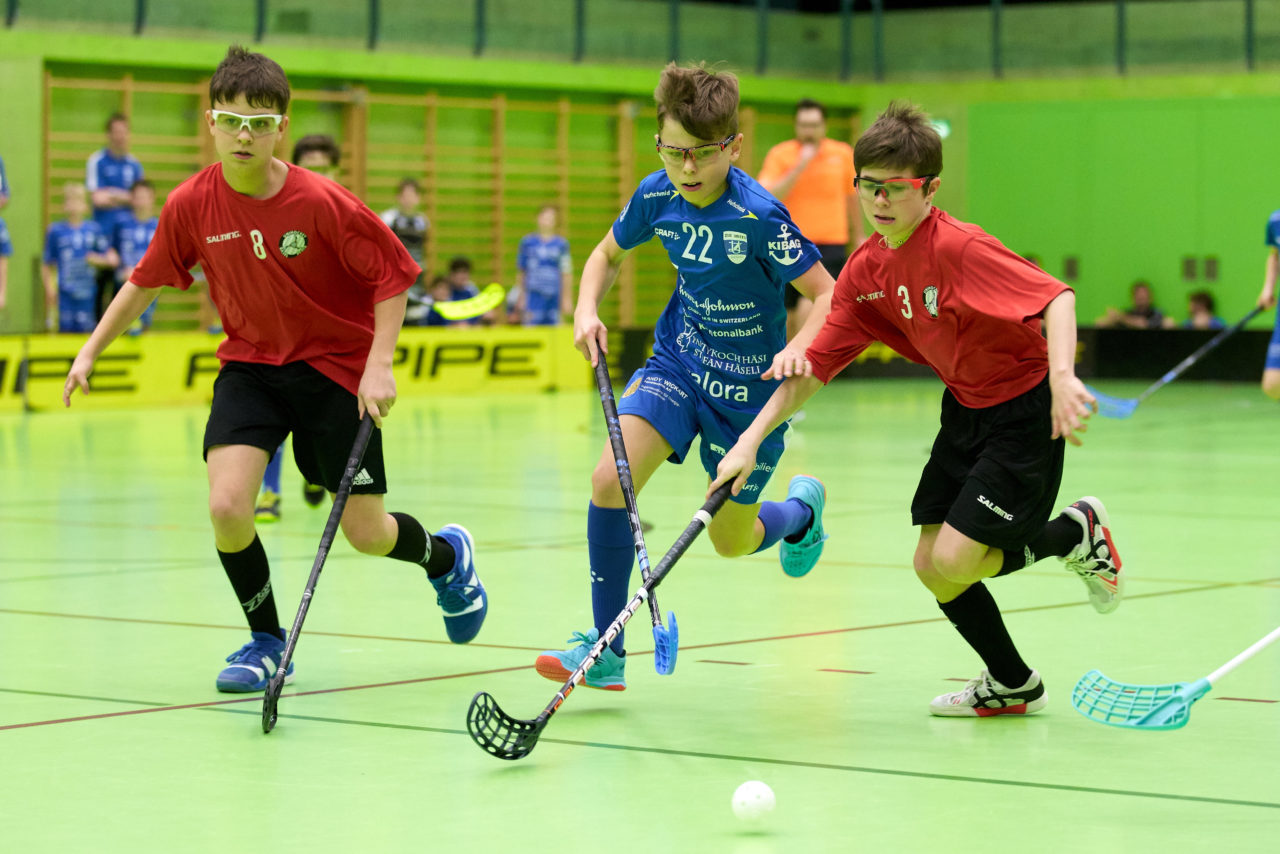 Zug United Junioren U14A 
Basel Regio - Zug United 
Resultat 3 : 5 am 21. Dezember  2019 in der Sporthalle Hardau in Zürich 
Bild: Michael Peter