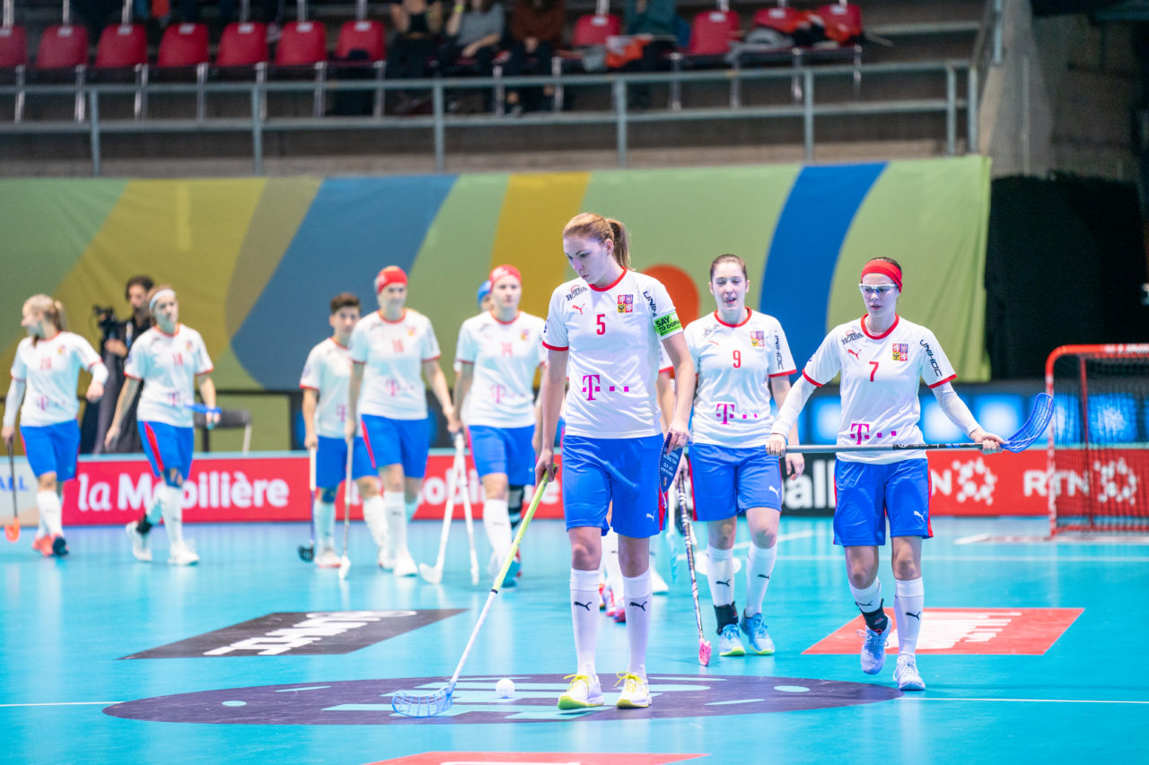 WFC 2019, Switzerland: 08.12.2019, Neuchâtel, Patinoire du Littoral, Eliška Krupnová (#5, Czech Republic)

Event page: neuchatel2019.ch
Credit: Claudio Schwarz, unihockey-fotos.ch