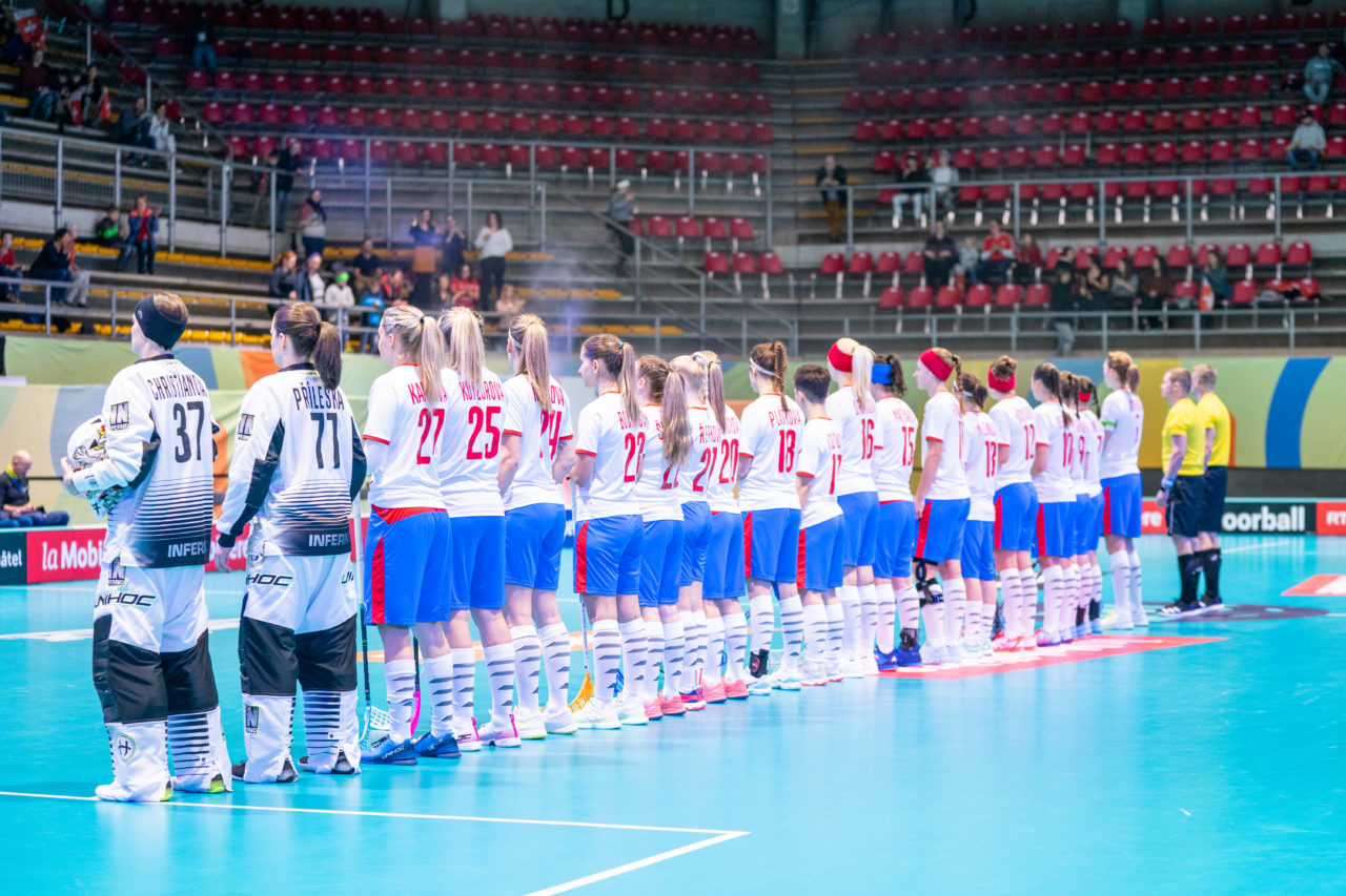 WFC 2019, Switzerland: 08.12.2019, Neuchâtel, Patinoire du Littoral, Team Czech Republic

Event page: neuchatel2019.ch
Credit: Claudio Schwarz, unihockey-fotos.ch