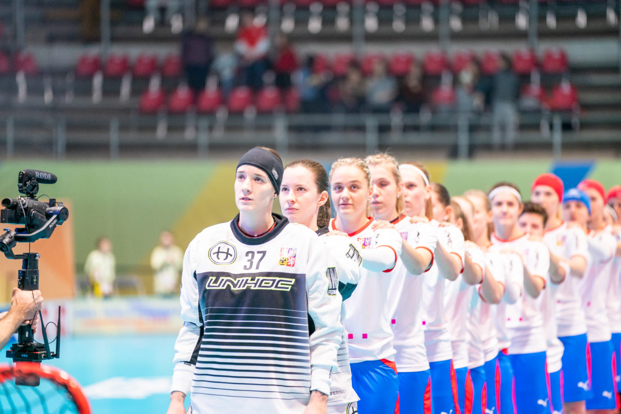 WFC 2019, Switzerland: 08.12.2019, Neuchâtel, Patinoire du Littoral, Jana Christianová (#37, Czech Republic)

Event page: neuchatel2019.ch
Credit: Claudio Schwarz, unihockey-fotos.ch