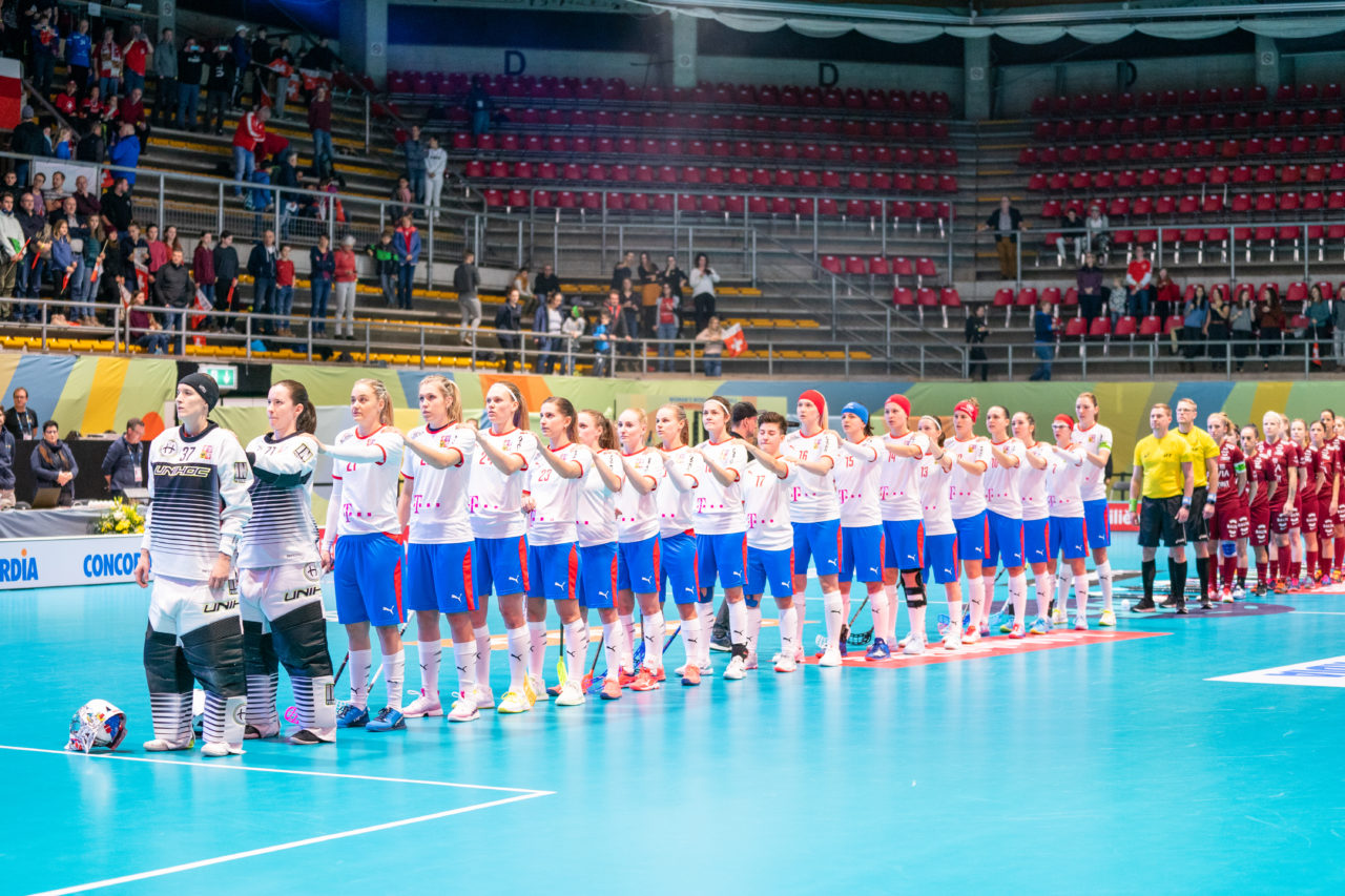 WFC 2019, Switzerland: 08.12.2019, Neuchâtel, Patinoire du Littoral

Event page: neuchatel2019.ch
Credit: Claudio Schwarz, unihockey-fotos.ch