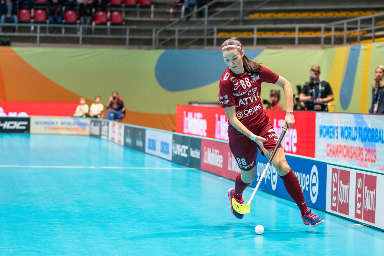 WFC 2019, Switzerland: 08.12.2019, Neuchâtel, Patinoire du Littoral, Paula Metala (#88, Latvia)

Event page: neuchatel2019.ch
Credit: Claudio Schwarz, unihockey-fotos.ch