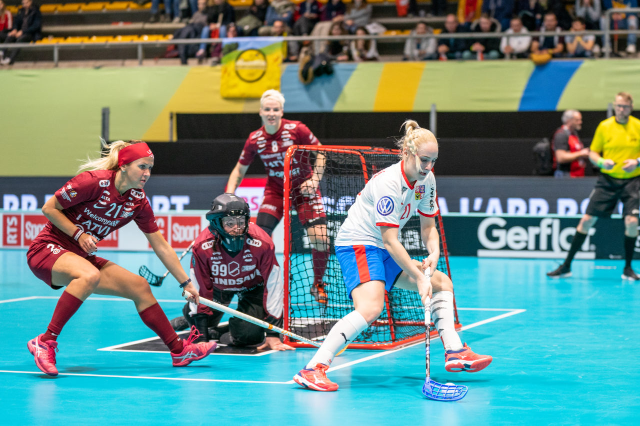 WFC 2019, Switzerland: 08.12.2019, Neuchâtel, Patinoire du Littoral, Martina Řepková (#21, Czech Republic)

Event page: neuchatel2019.ch
Credit: Claudio Schwarz, unihockey-fotos.ch