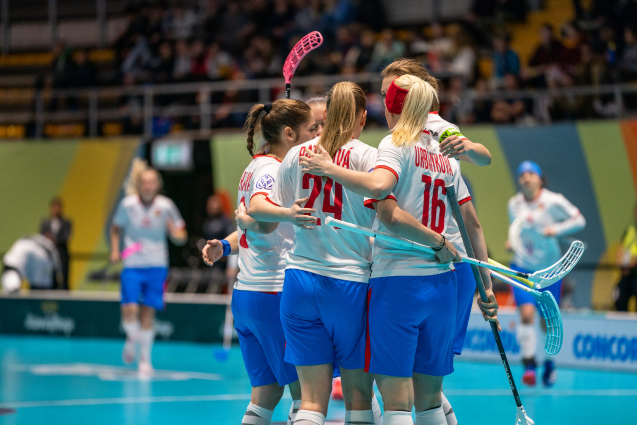 WFC 2019, Switzerland: 08.12.2019, Neuchâtel, Patinoire du Littoral, Goal Czech Republic

Event page: neuchatel2019.ch
Credit: Claudio Schwarz, unihockey-fotos.ch