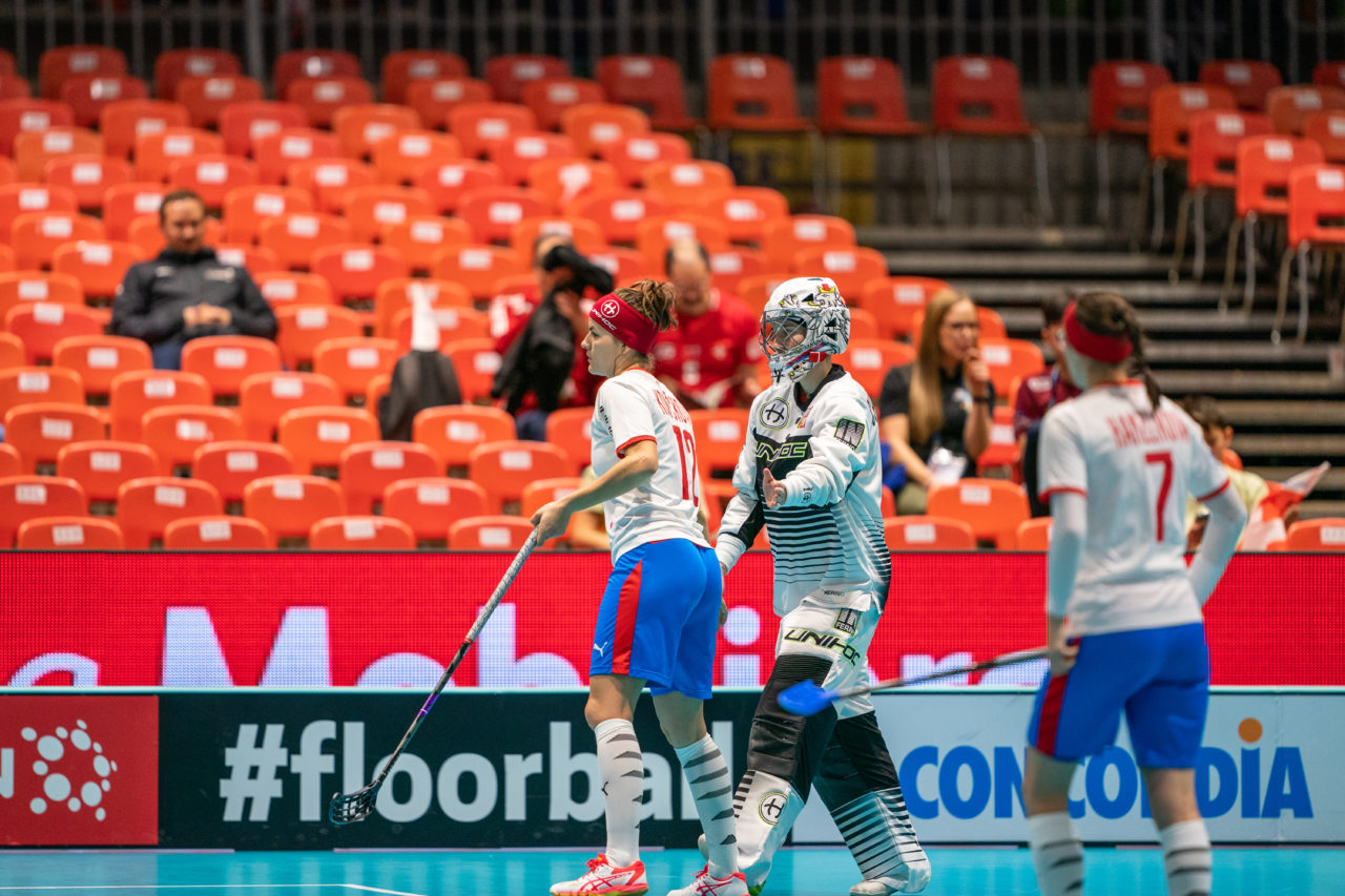 WFC 2019, Switzerland: 08.12.2019, Neuchâtel, Patinoire du Littoral, Jana Christianová (#37, Czech Republic)

Event page: neuchatel2019.ch
Credit: Claudio Schwarz, unihockey-fotos.ch